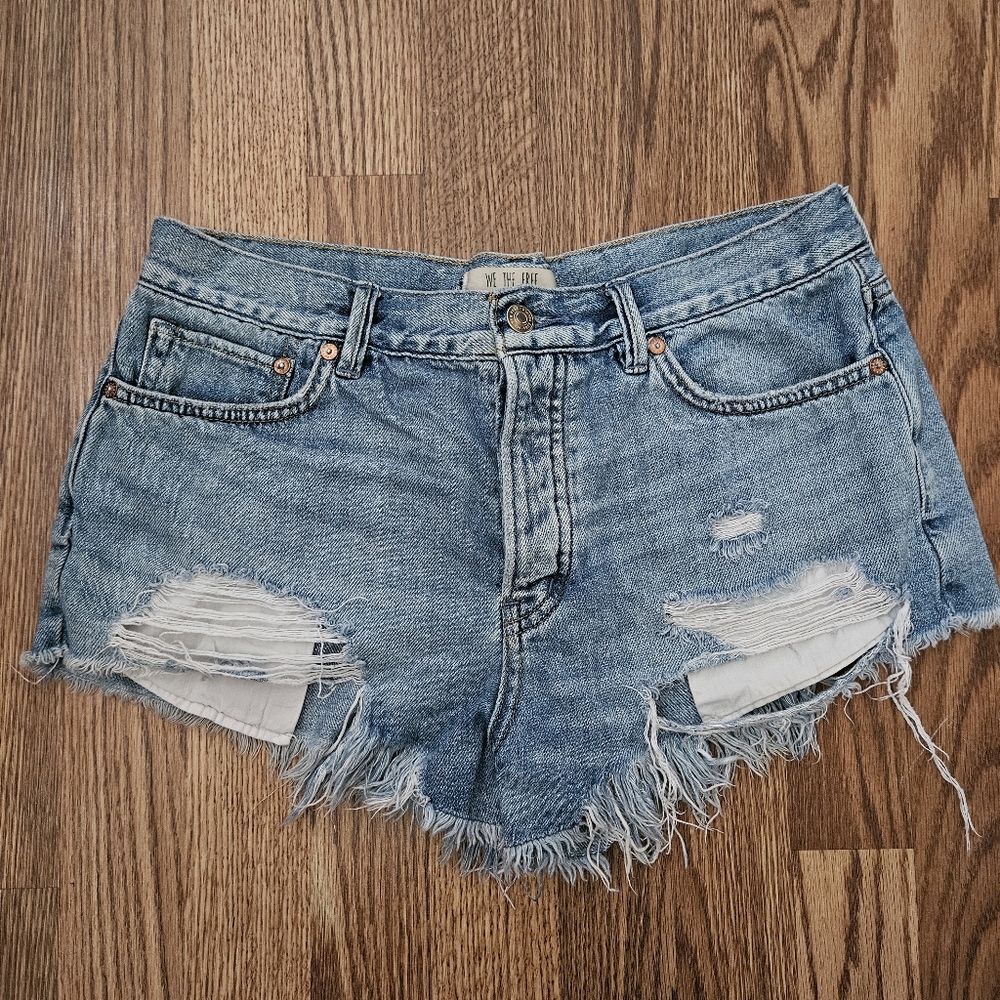 Free People We The Free Jean Shorts